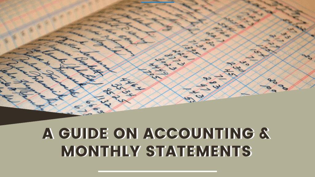 A Guide on Accounting & Monthly Statements for San Diego Owners - Article Banner